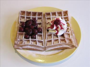 Heerlijke wafels .. voor bij de koffie